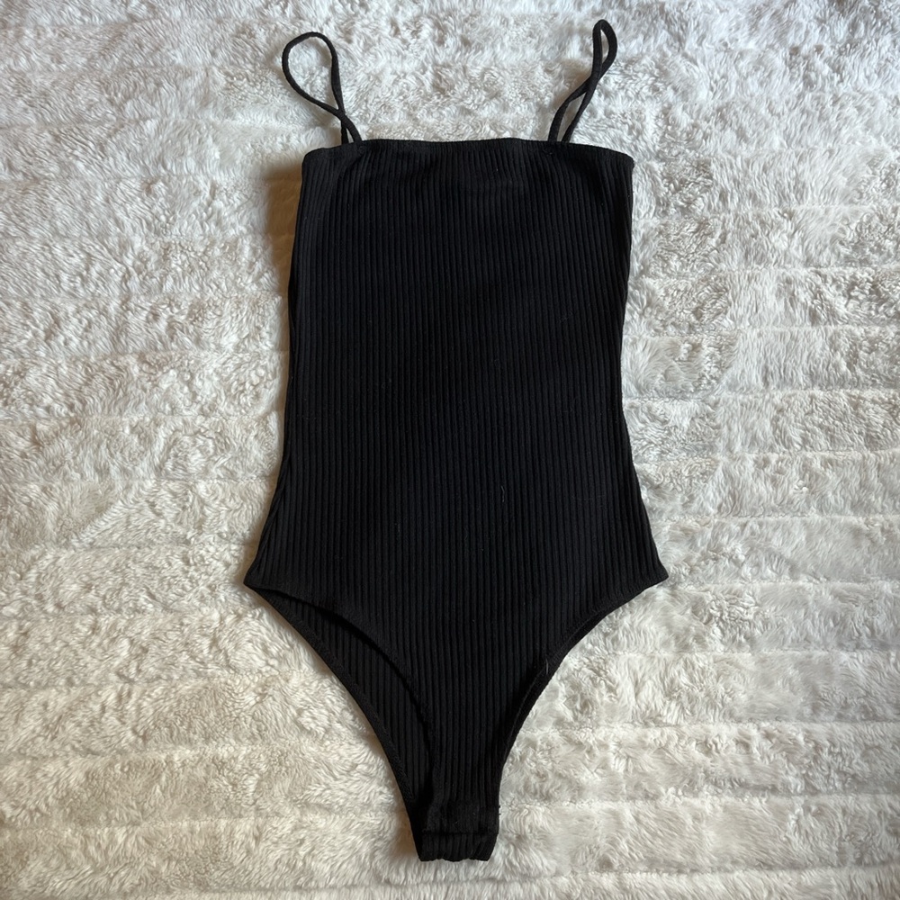 black bodysuit